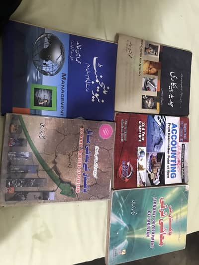 B. Com Part 1 & 2 Books for Sale