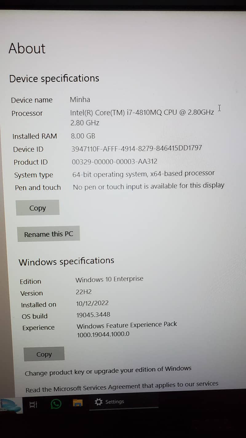 Dell- Latitude E6540   4th Gen 2