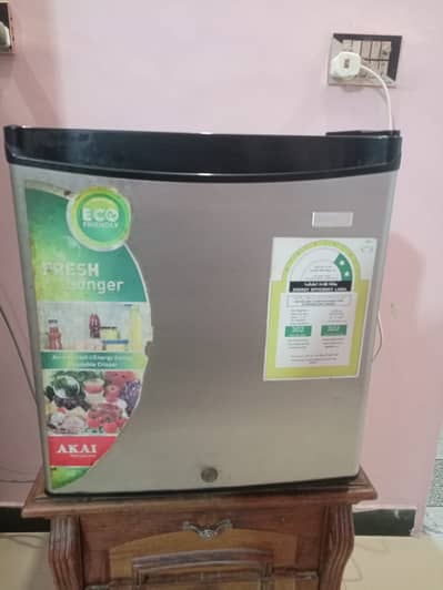 AKAI Mini Fridge 47L - Used - Working Condition