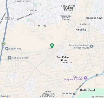 Lake City Meadows Phase 2 - Block FF Residential Plot Sized 3 Marla For sale