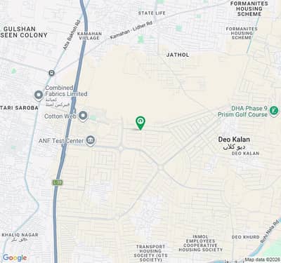 Lake City Meadows Phase 2 - Block BB Plot File Sized 8 Marla For sale