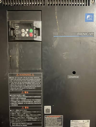 fujic electric 90kw/75kw
