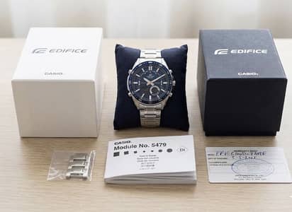 Casio Edifice original, just out of the box