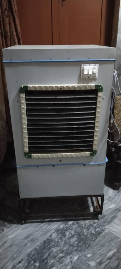 energy saver air cooler with big water tank capacity & moving grill