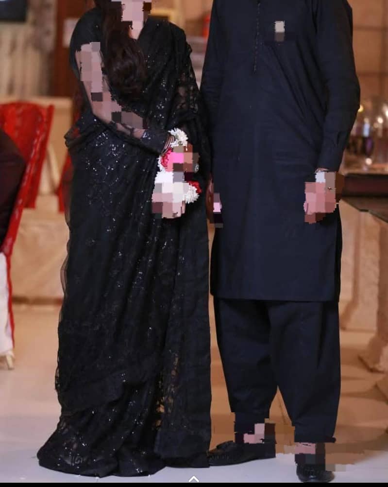 black saree 0