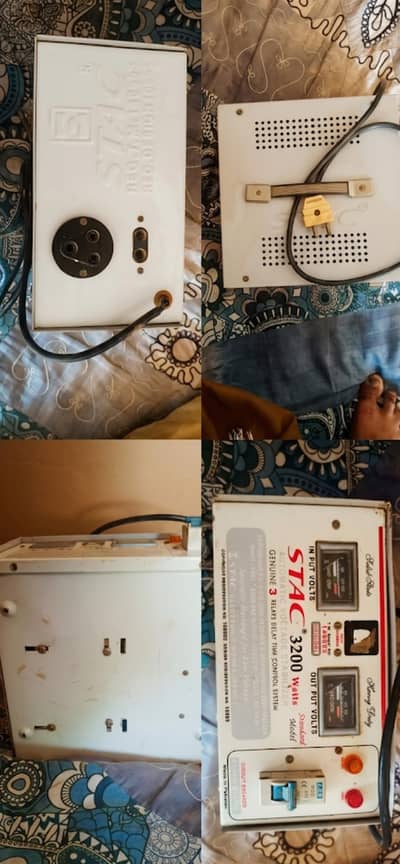 STAC 3200 Watts Automatic Voltage Stabilizer for Fridge/Freezer