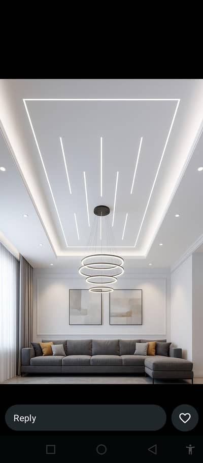 pop ceiling {False Ceiling} pop molding Gola Wall Decorations