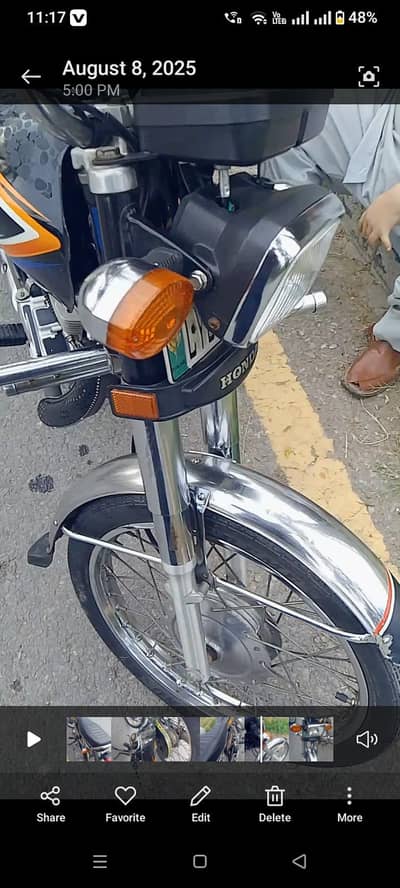 Honda cg 125 bhatreen condition