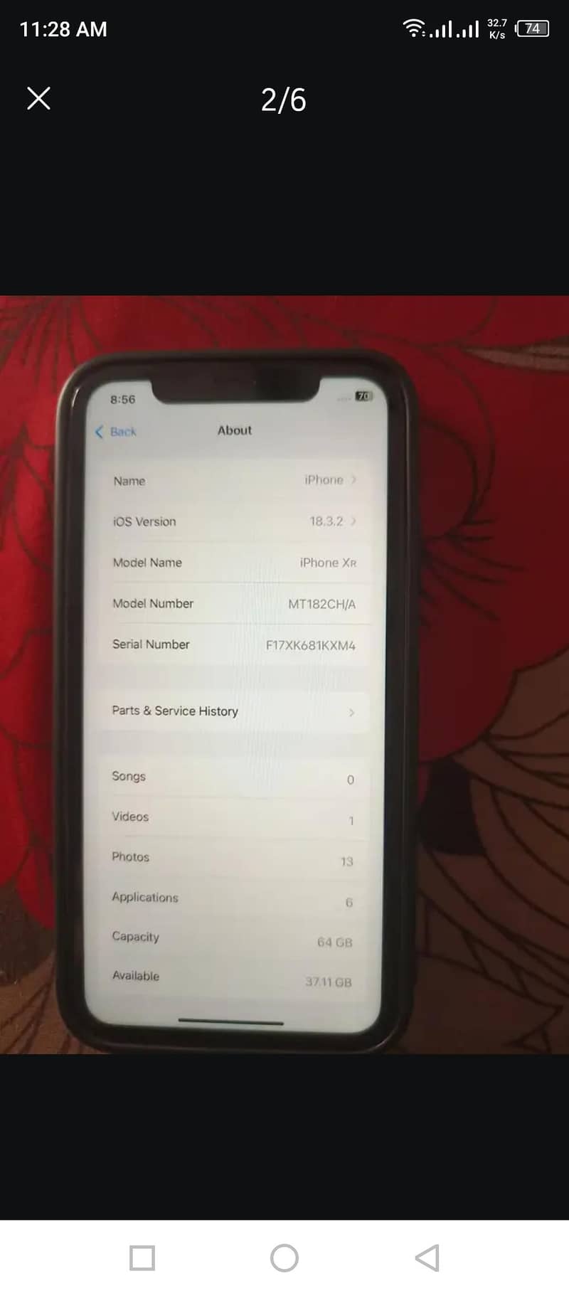 iphone XR 1