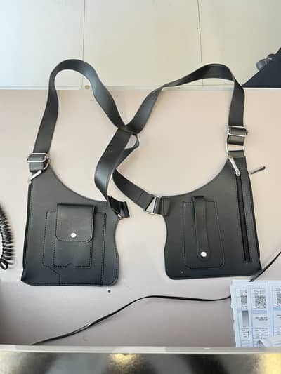 “Stylish Black Crossbody Bag New”