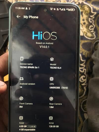 TECNO Spark Go 1 (128GB / 4GB)