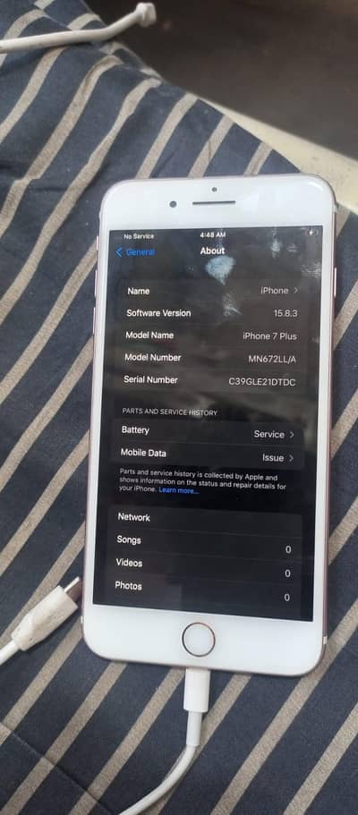 iPhone 7 Plus 128GB - Non PTA - Battery Service - 100% Genuine