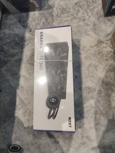 NZXT kraken elite 360mm black aio