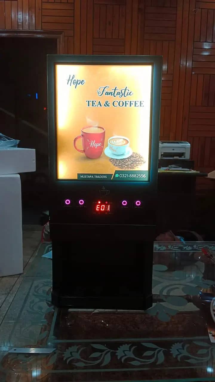 hope Coffee premix tea machine available Pakistan - Coffee & Tea ...
