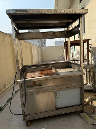 heavy stainless steel counter