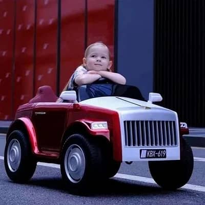 Luxury Rolls Royce Style Kids Ride-On Electric Car (Model KBX-619) – E