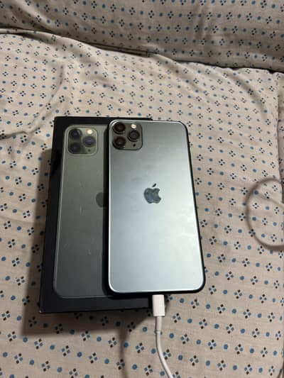 iPhone 11 pro max 256gb pta approved with box