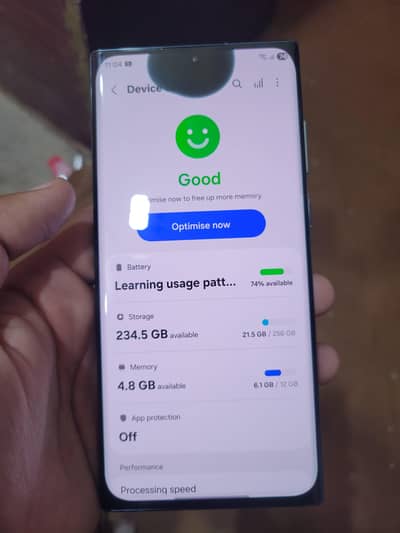 samsung s22 ultra 12/256