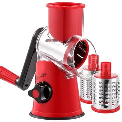 Table Top Drum Grater – Manual Vegetable Cutter, Slicer & Grater | Mul