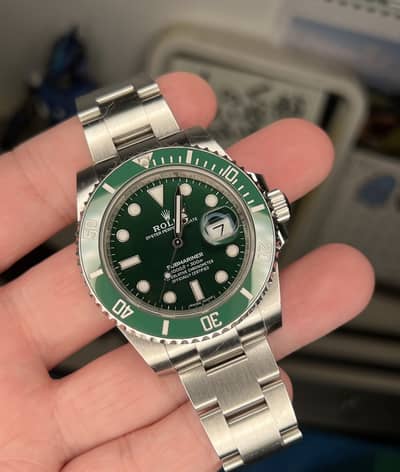 Rolex Submariner 116610LV II (Green Submariner)
