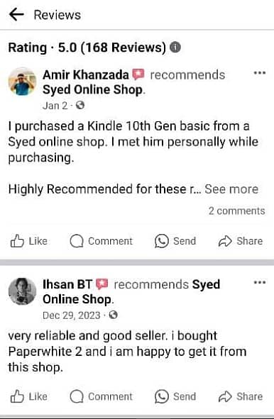 Amazon Kindle Paperwhite Tablet eReader Kobo Book sony boox eBook11th
