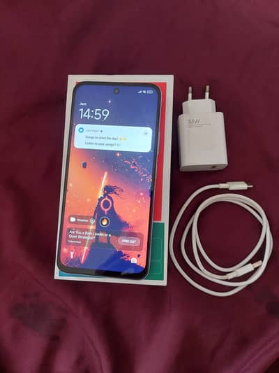 Redmi 15 4G With box charger And warranty 8/128GB urgent sale