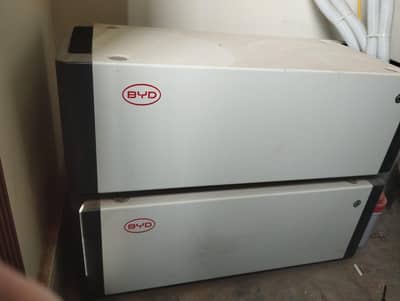 2 BYD lithium 5 KVA each battery for sale
