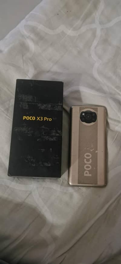 Poco x3 pro 8 256 with box 30k best for PUBG mobile  read description