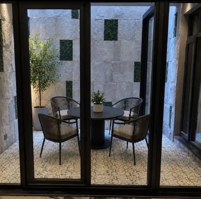 CAFE'S ROOFTOP OUTDOOR RATTAN ROPE FURNITURE AVAILABLE FOR SALE