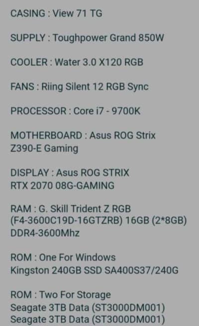 Gaming Machine without Graphic Card
