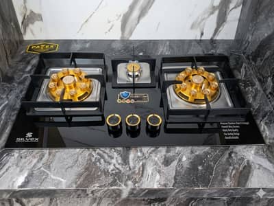 3 Burner Gas Hob – Premium Kitchen Look