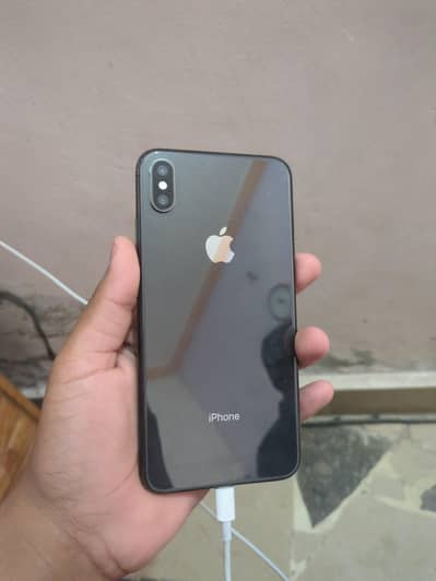 urgent sale i phone xs max officiall pta approved with box