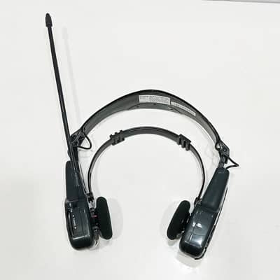 Vintage GPX AHP1100A FM/AM folding Headphones Radio with Antenna