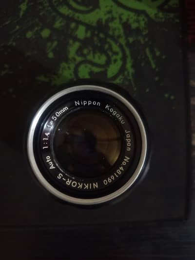 Nikon Nikkor-S Auto 50mm f/1.4 (Vintage Fast Prime Lens)