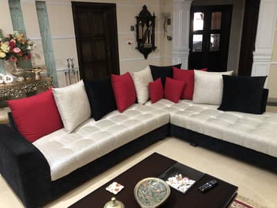 LShaped 7 seater Sectional Sofaset
