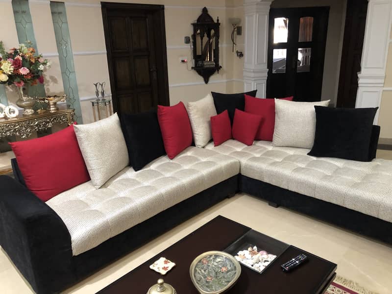 LShaped 7 seater Sectional Sofaset 0
