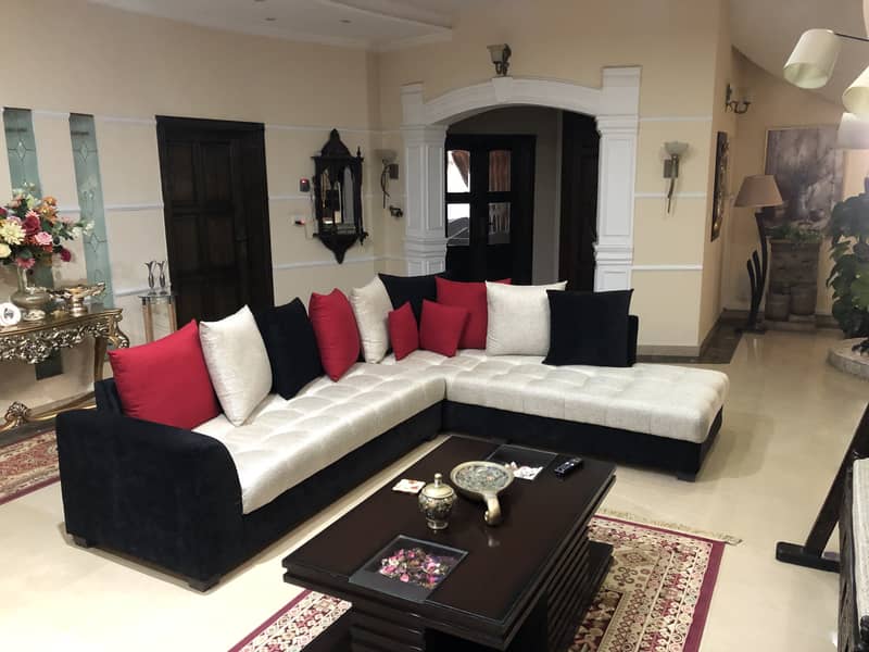 LShaped 7 seater Sectional Sofaset 1