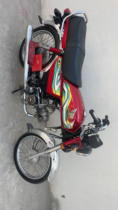 Honda 70 cc all orgnal bike 03033444274