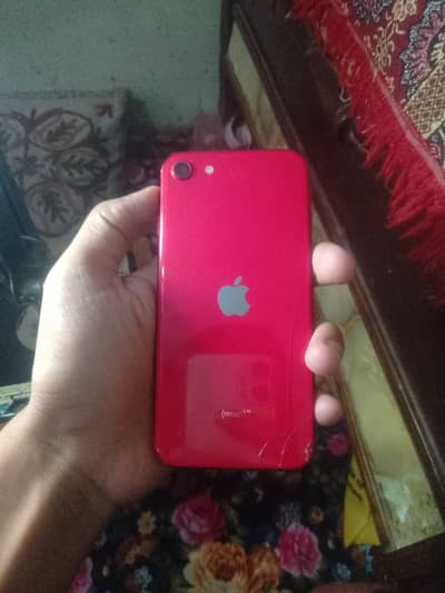 iphone SE 2020 back thori si crake panel change acha wala ha