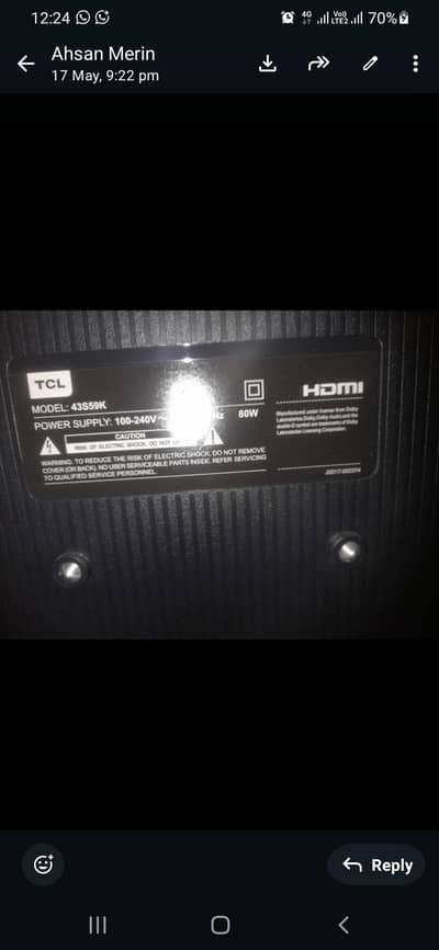 TCL led HD