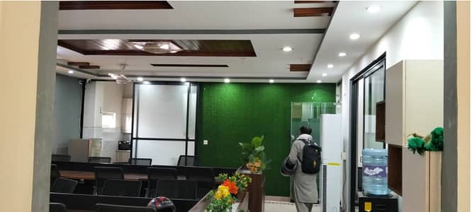 Area 2000 Square Feet Brand New Corporation Office Available For Rent In Maulana Shaukat Ali Road Faisal Town Lahore
