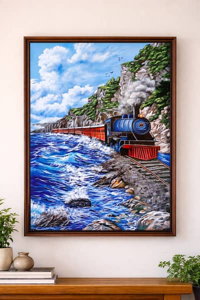 LANDSCAPES || PAINTING || HANDMADE PAINTING || ACRYLIC PAINTINGS
