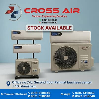 Cross Air 1.5 Ton Split AC Y1M8ER
