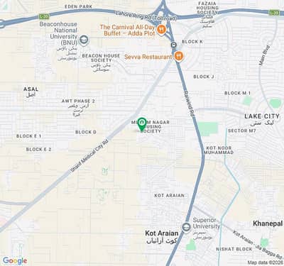 Near Main Entrance Facing Green Belt Only Plot For Sale In Society