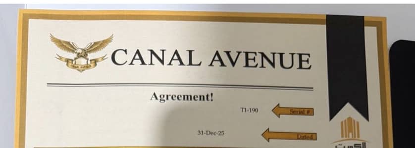 Canal Avenue plot 7.11 Marla