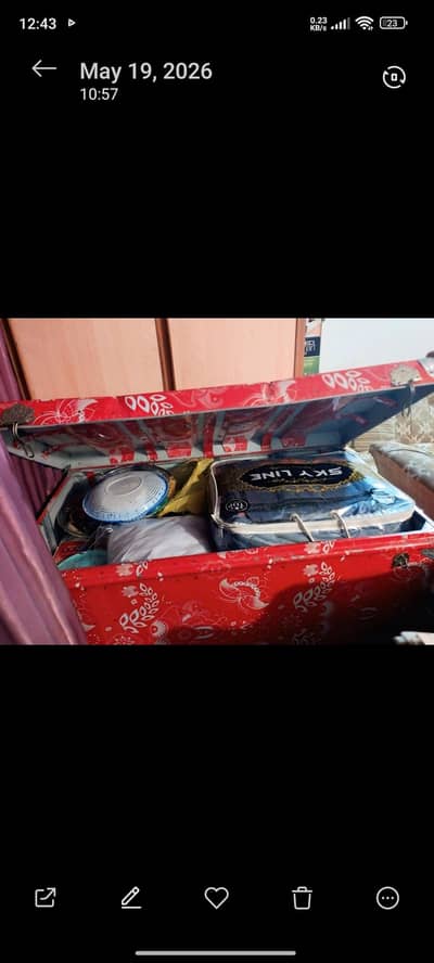 : Steel Store Box / Bara Sandook for Sale – Strong & Spacious
