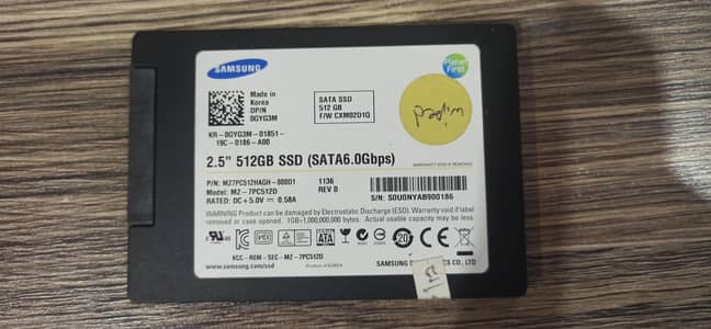 Samsung 512GB SSD