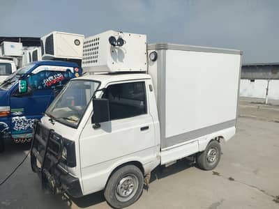 Suzuki ravi container/chiller van/frozan food delivery/portable cool