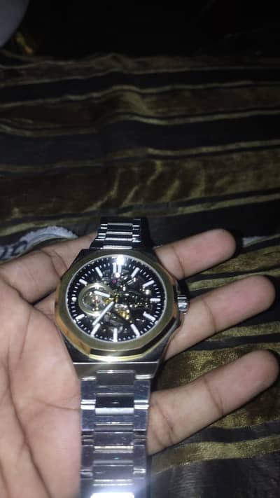 ZYROS SKELTON AUTOMATIC WATCH