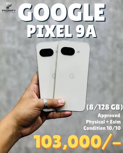 Google Pixel 9 Approved 8/128gb Physical + Esim